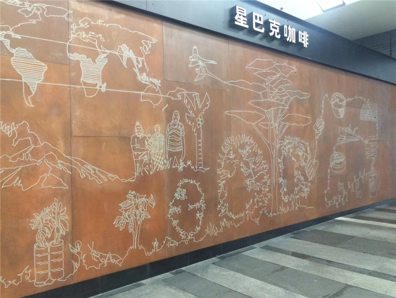 麦积耐候钢幕墙